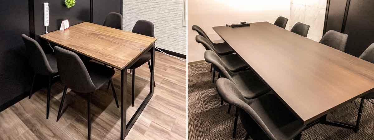 Meeting Rooms (for 4, 6, or 8 people)